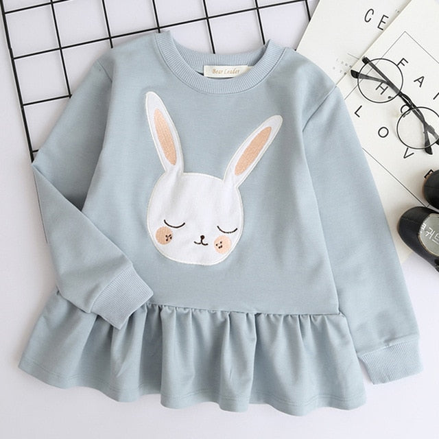 Bear Leader Autumn Winter Cartoon  Sweatshirt Girl